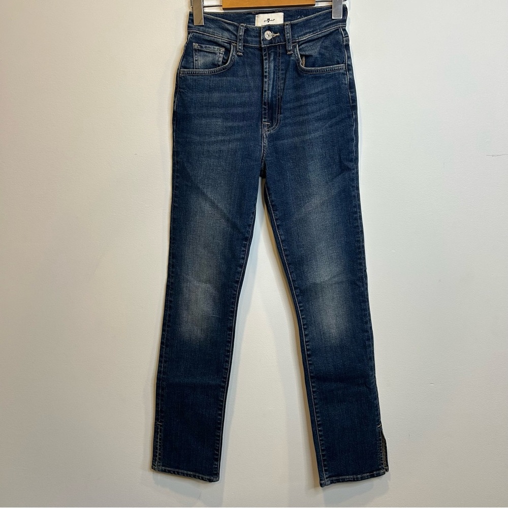 7 For All Mankind Easy Slim Split Hem Jeans